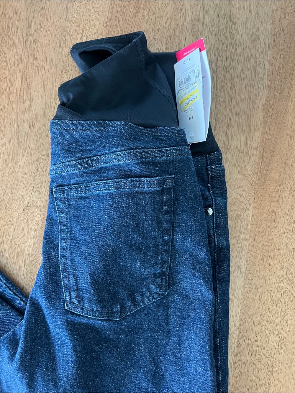 Isabel Maternity by Ingrid & Isabel Dark Blue Skinny Jeans - Picture 3 of 9